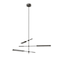 Alora Lighting Astrid 31" Wide 3 Light LED Chandelier Urban Bronze