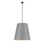 Alora Lighting Calor 3 Light 25" Wide Pendant Urban Bronze / Grey / Gold
