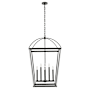 Alora Lighting Manor 8 Light 24" Wide Taper Candle Multi Light Pendant Urban Bronze