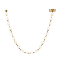 Alora Lighting Marni 5" Wide LED Linear Pendant Natural Brass