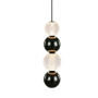Alora Lighting Onyx 9" Wide Multi Light Pendant Polished Nickel
