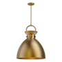 Alora Lighting Waldo 18" Wide Pendant Aged Gold