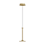 Alora Lighting Issa 6" Wide 3000K LED Mini Pendant Brushed Gold