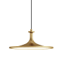 Alora Lighting Issa 8" Wide Mini Pendant Brushed Gold