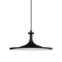 Alora Lighting Issa 8" Wide Mini Pendant Matte Black