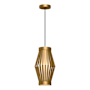 Alora Lighting Hana 8" Wide Mini Pendant with Opal Glass Shade Aged Gold