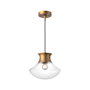 Alora Lighting Marcel 13" Wide Pendant Aged Gold