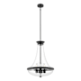 Alora Lighting Marcel 21" Wide Multi Light Pendant Matte Black