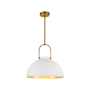 Alora Lighting Harper 16" Wide Pendant White