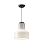 Alora Lighting Westlake 11" Wide Pendant with Glossy Opal Glass Shade Matte Black