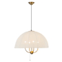 Alora Lighting Crosby 4 Light 24" Wide Pendant Brushed Gold