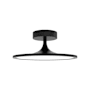 Alora Lighting Issa 8" Wide Semi-flush Ceiling Fixture Matte Black
