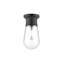 Alora Lighting Marcel 8" Wide Flush Mount Ceiling Fixture Matte Black
