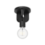 Alora Lighting Claire 8" Wide Semi-flush Ceiling Fixture Matte Black