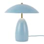 Alora Lighting Poppy 14" Tall 3000K LED Vase Table Lamp Cerulean