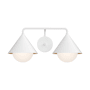 Alora Lighting Remy 2 Light 18" Wide Vanity Light White / Opal Glass