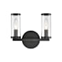 Alora Lighting Revolve 2 Light 10" Wide Bathroom Vanity Light Urban Bronze