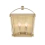 Alora Lighting Manor 2 Light 14" Tall Bathroom Sconce Vintage Brass