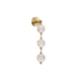 Alora Lighting Marni 7" Tall LED Bathroom Sconce Natural Brass