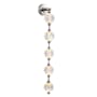 Alora Lighting Marni 38" Tall 3000K LED Bathroom Sconce Polished Nickel