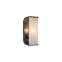 Alora Lighting Abbott 10" Tall Wall Sconce Urban Bronze / Alabaster