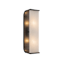 Alora Lighting Abbott 2 Light 15" Tall Wall Sconce Urban Bronze / Alabaster