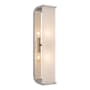 Alora Lighting Abbott 2 Light 19" Tall Wall Sconce Polished Nickel / Alabaster