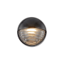 Alora Lighting Palais 6" Tall LED Wall Sconce Ribbed Glass / Urban Bronze