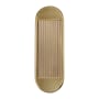 Alora Lighting Palais 24" Tall LED Wall Sconce Vintage Brass