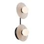 Alora Lighting Dahlia 2 Light 6" Wide LED Vanity Light Urban Bronze / Alabaster