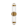 Alora Lighting Lancaster 2 Light 21" Tall Wall Sconce Aged Gold