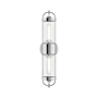 Alora Lighting Lancaster 2 Light 21" Tall Wall Sconce Chrome