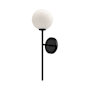Alora Lighting Cassia 21" Tall Bathroom Sconce Matte Black/Opal Matte Glass