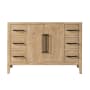 Altair Laurel 48" Single Free Standing Vanity Cabinet Only - Less Vanity Top Weathered Fir