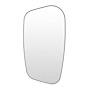 Altair Florian 26"W x 48"H Specialty Flat Aluminum Framed Wall Mounted Bathroom Mirror with LED Lighting Matte Black