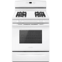 Amana 30 Inch Wide 5.0 Cu. Ft. Free Standing Gas Range with Easy Access Broiler Drawer White