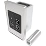 Amba Remote Touch Digital Heat Controller for Towel Warmers from the Sirio, Antus, Quadro, Modello i, and Vega Collections Brushed Stainless