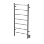 Amba Jeeves F Straight 21-1/4" W x 41-3/4" H 115 V Hardwired Stainless Steel Towel Warmer Brushed