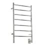 Amba Jeeves F Straight 21-1/4" W x 41-3/4" H 115 V Hardwired Stainless Steel Towel Warmer Polished