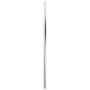 Amba Modello i 59"W x 1-5/8"H 115V Single Round Bar Stainless Steel Towel Warmer Brushed Stainless