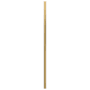 Amba Modello i 59"W x 1-5/8"H 115V Single Round Bar Stainless Steel Towel Warmer Satin Brass