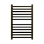 Amba Quadro 21-1/4"W x 33-1/8"H 115 V Hardwired Stainless Steel Towel Warmer Brushed Bronze