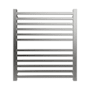 Amba Quadro 29-1/8"W x 33-1/8"H 115 V Hardwired Stainless Steel Towel Warmer Brushed Stainless