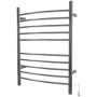 Amba Radiant 23-5/8"W x 31-7/8"H 120 V Plug-In/Hardwired Stainless Steel Towel Warmer with Mounting Hardware and 10 Bars Polished