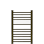 Amba Sirio 20-3/4"W x 31-7/8"H 115 V Hardwired Stainless Steel Towel Warmer Brushed Bronze