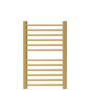 Amba Sirio 20-3/4"W x 31-7/8"H 115 V Hardwired Stainless Steel Towel Warmer Satin Brass
