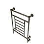 Amba Traditional 25-1/4" W x 35-3/4" H 115 V Hardwired Steel Towel Warmer Brushed Bronze