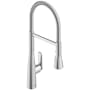 American Standard Aspirations 1.8 GPM Single Hole Pre-Rinse Pull Down Kitchen Faucet Polished Chrome