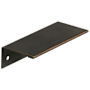 Amerock Edge Pull 3-3/4 Inch Center to Center Finger Cabinet Pull - Pack of 10 Oil Rubbed Bronze