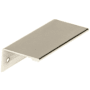 Amerock Edge Pull 3-3/4 Inch Center to Center Finger Cabinet Pull - Pack of 10 Polished Nickel